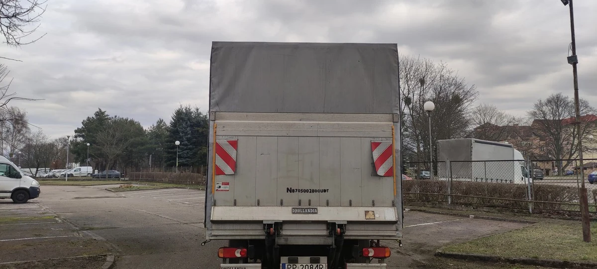 Fiat Ducato Maxi — tył pojazdu