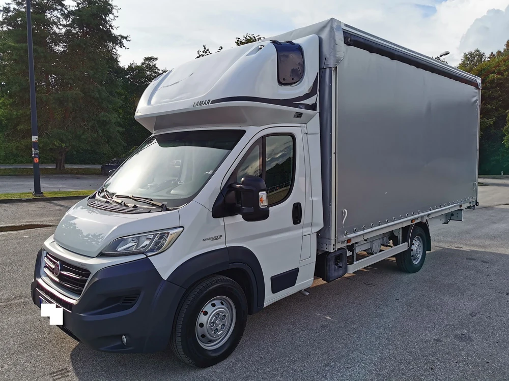 Fiat Ducato Maxi LAMBOX z plandeką
